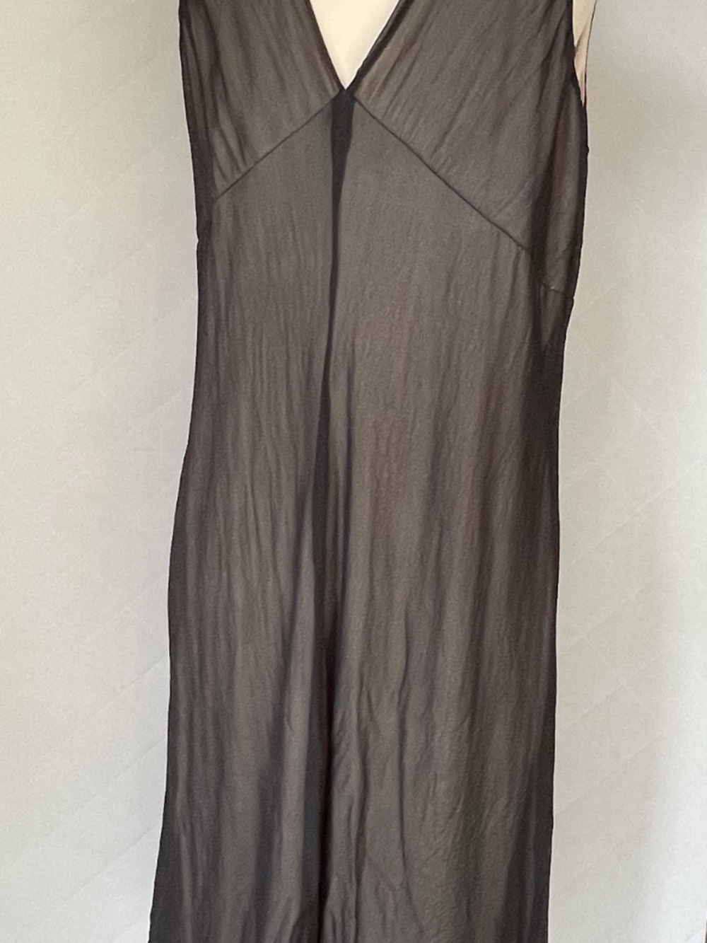 Jonathan Martin Studio Silk Slip Dress - Y2K - Size 14 - Picture 10 of 10